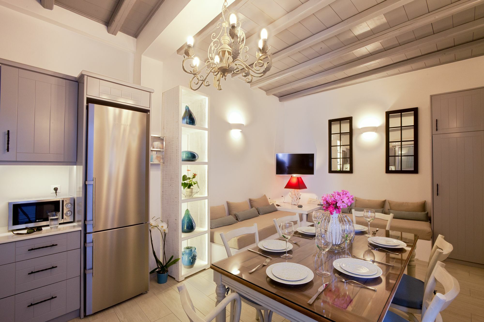 Lindos Shore Boutique Villa With Sea View Bagian luar foto